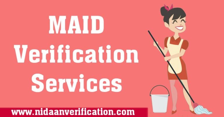 Maid Verification Services