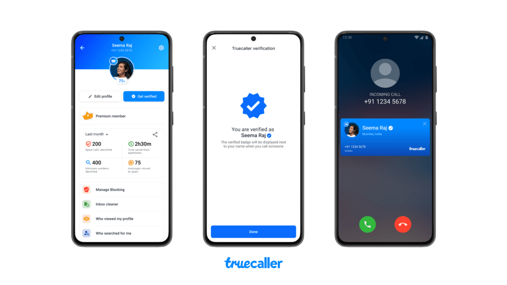 Truecaller launches verified badge for premium users