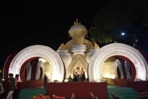 Sri Sri Rankini Temple Durga Puja pandal