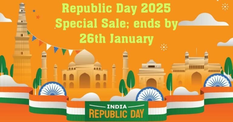 Republic Day Sale Ends on 26 01 2025